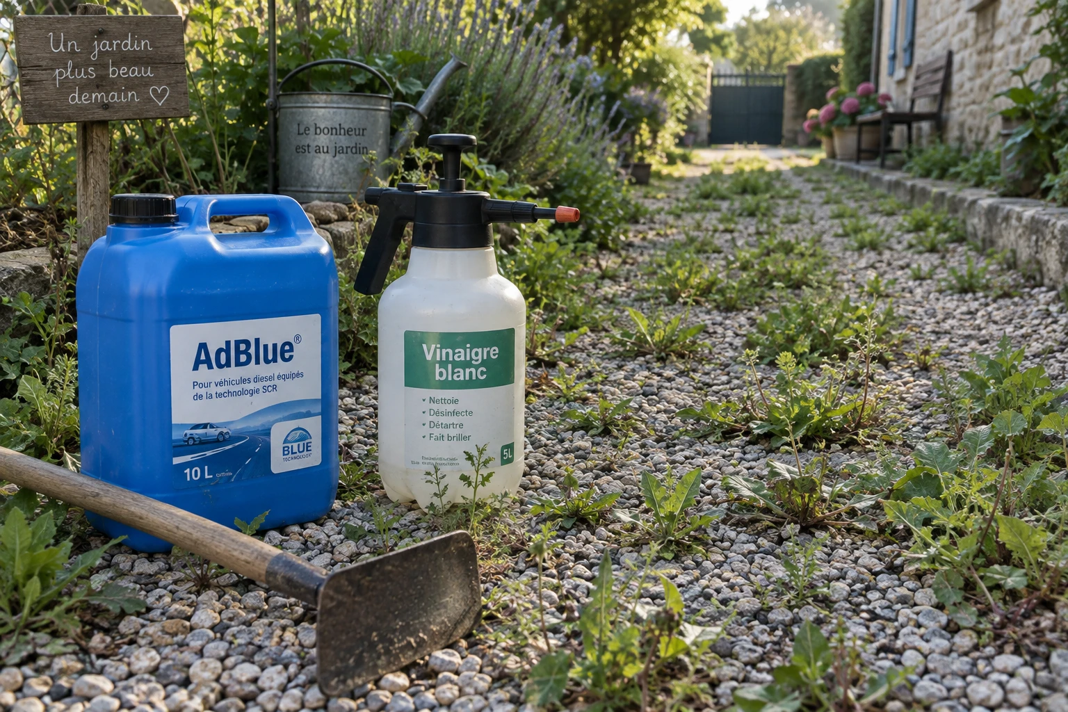AdBlue désherbant : pourquoi il vaut mieux s’en passer