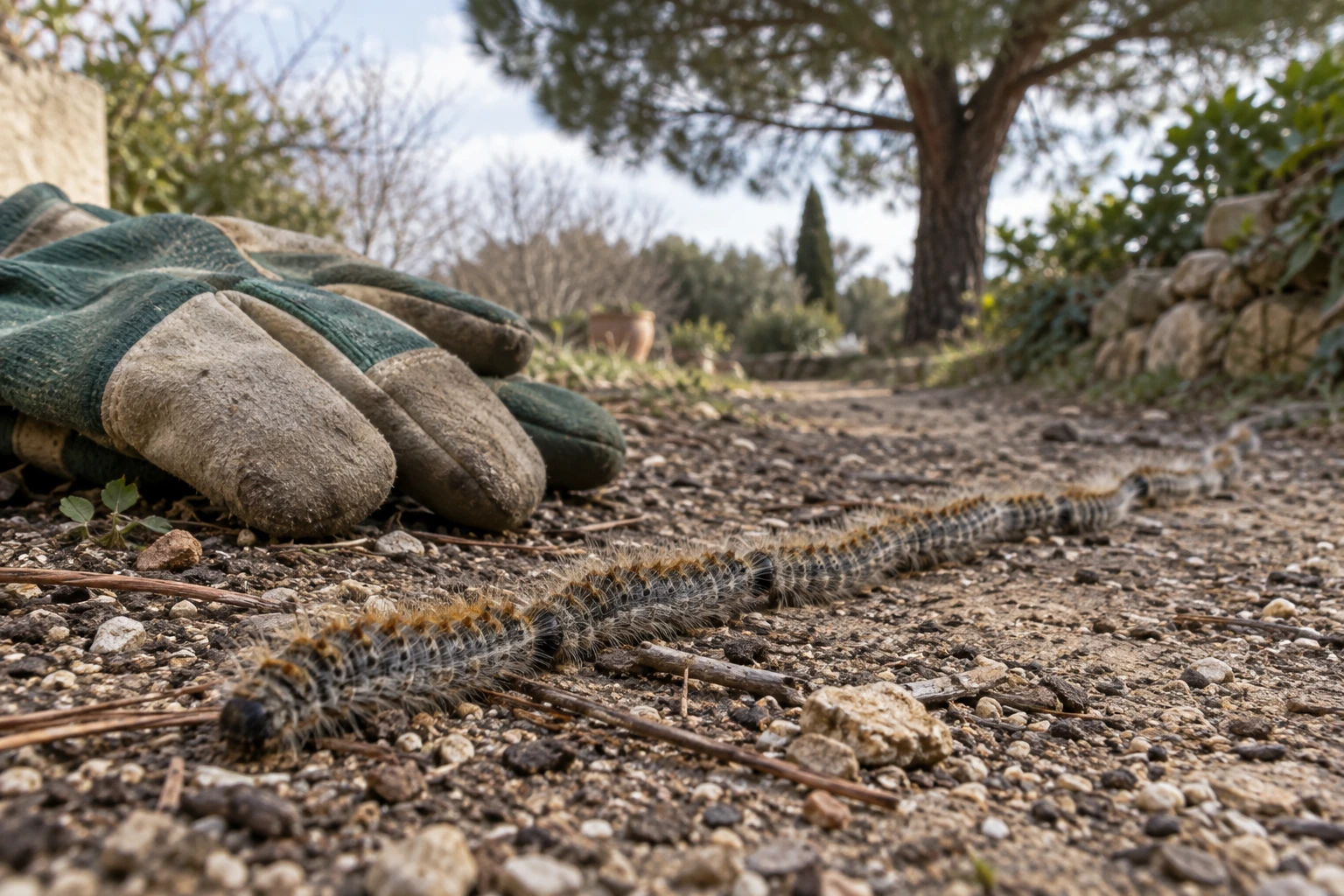 Chenille processionnaire : comment les tuer au sol sans risque