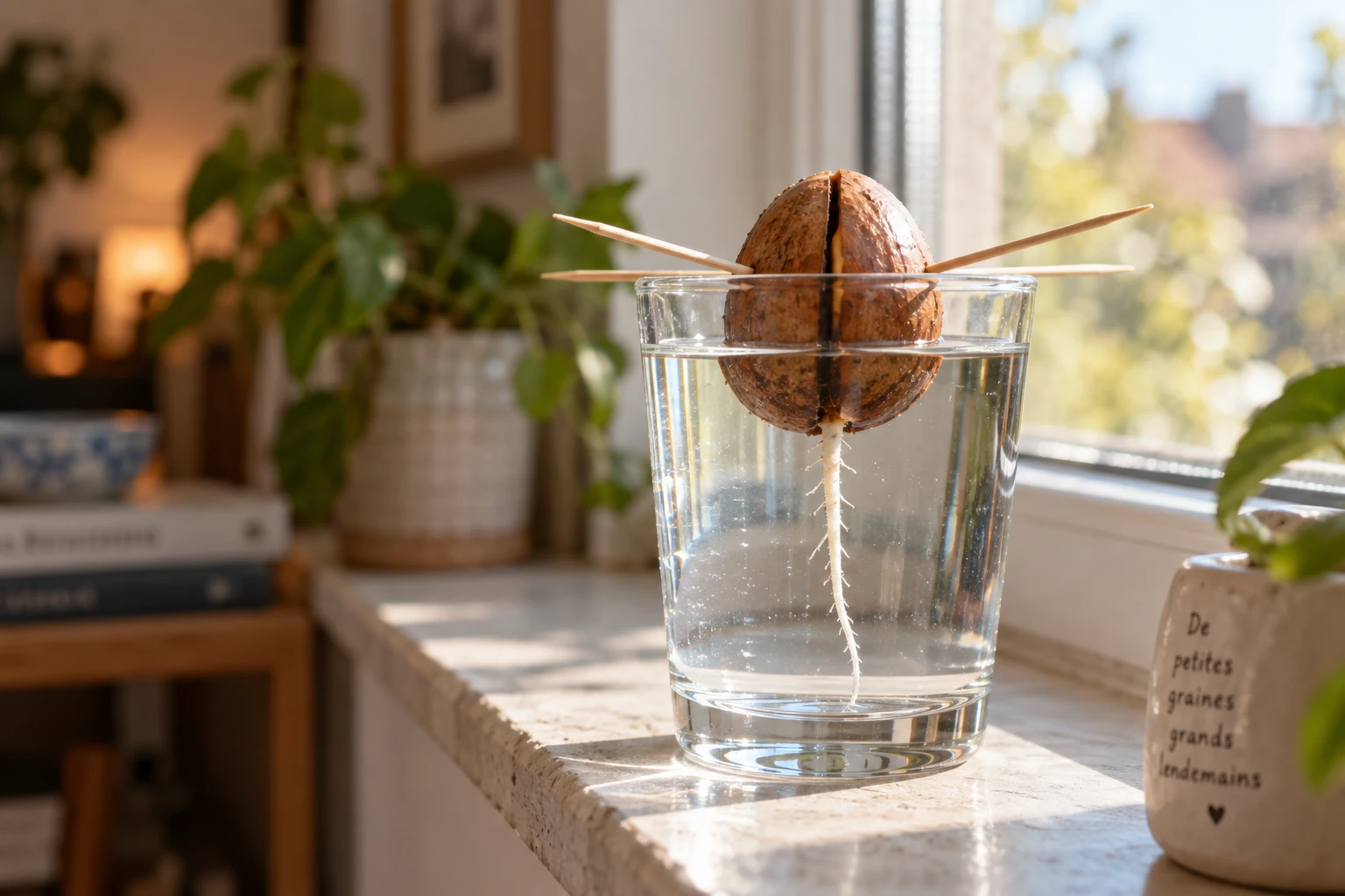 Comment faire pousser un noyau d&rsquo;avocat sans le faire pourrir