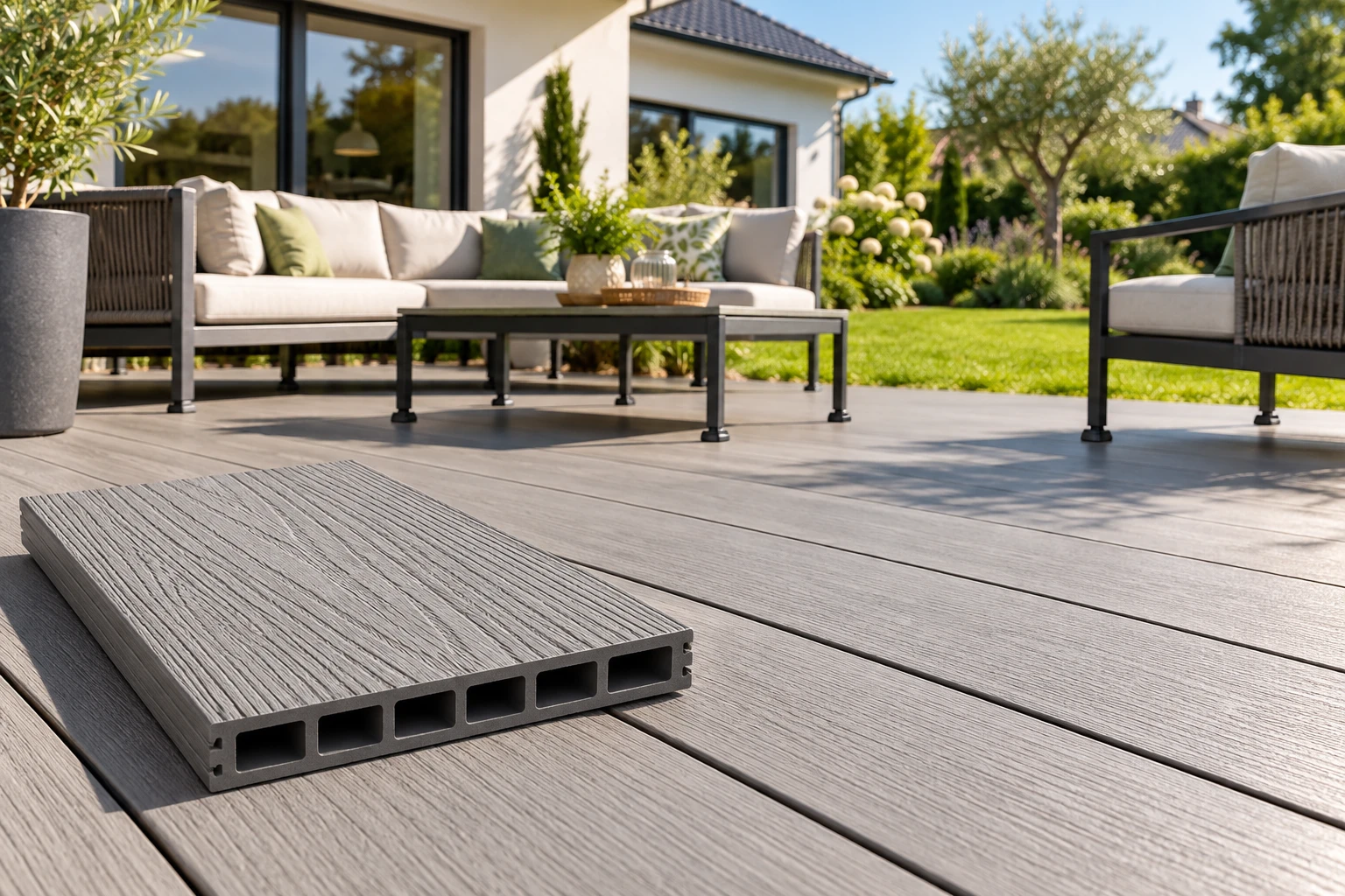Les inconvénients d’une terrasse composite à vérifier avant d’acheter