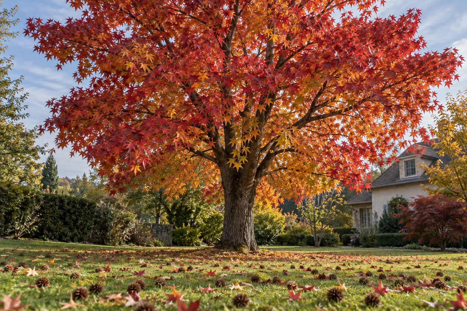 Liquidambar : les inconvénients à connaître avant de planter