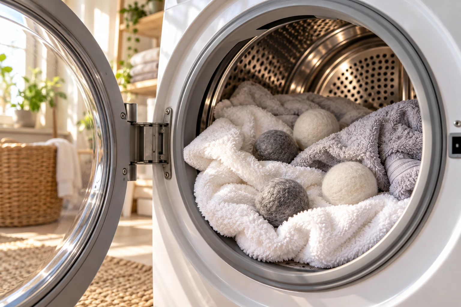 Par quoi remplacer la balle de tennis dans le sèche-linge